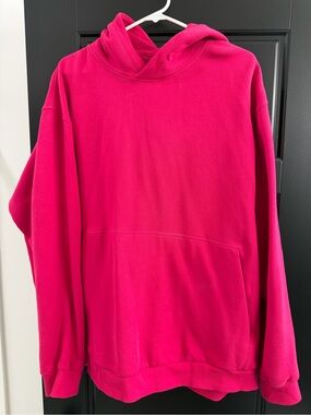 Lululemon Steady State Bright Pink Hoodie